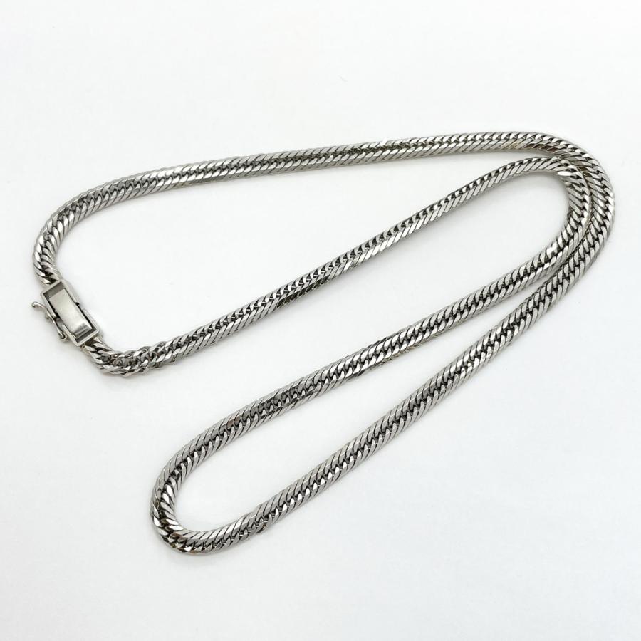 5khc048】喜平 ネックレス Pt850 プラチナ 12面 トリプル 45.7cm 5khc048】喜平 ネックレス Pt850 プラチナ 12面 トリプル 45.7cm