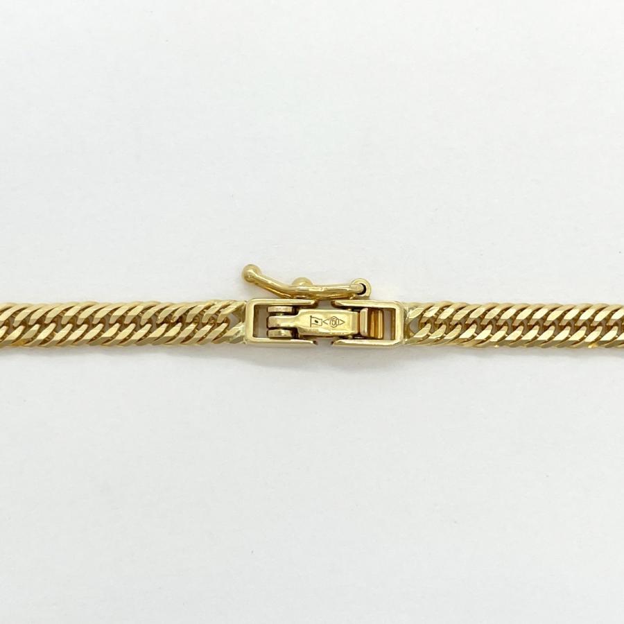 5khc054】喜平 ブレスレット K18 ゴールド 12面 トリプル 18.7cm 5khc054】喜平 ブレスレット K18 ゴールド 12面 トリプル 18.7cm