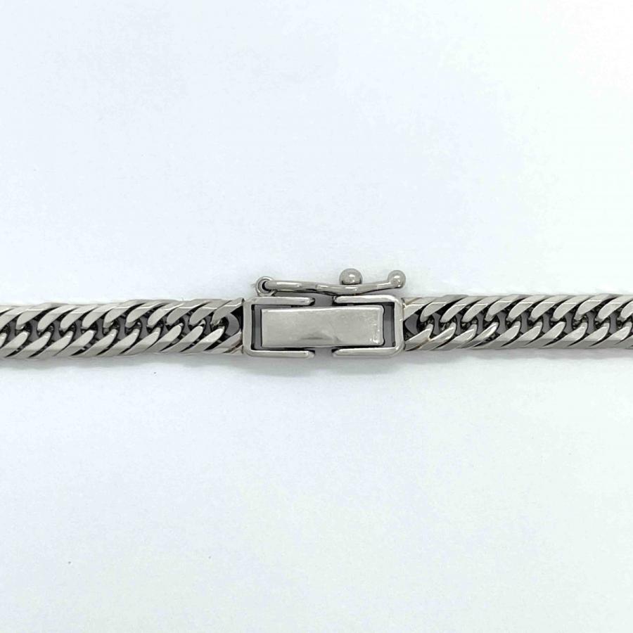 5khd092】喜平 ネックレス Pt850 プラチナ 8面 トリプル 51.4cm 30g