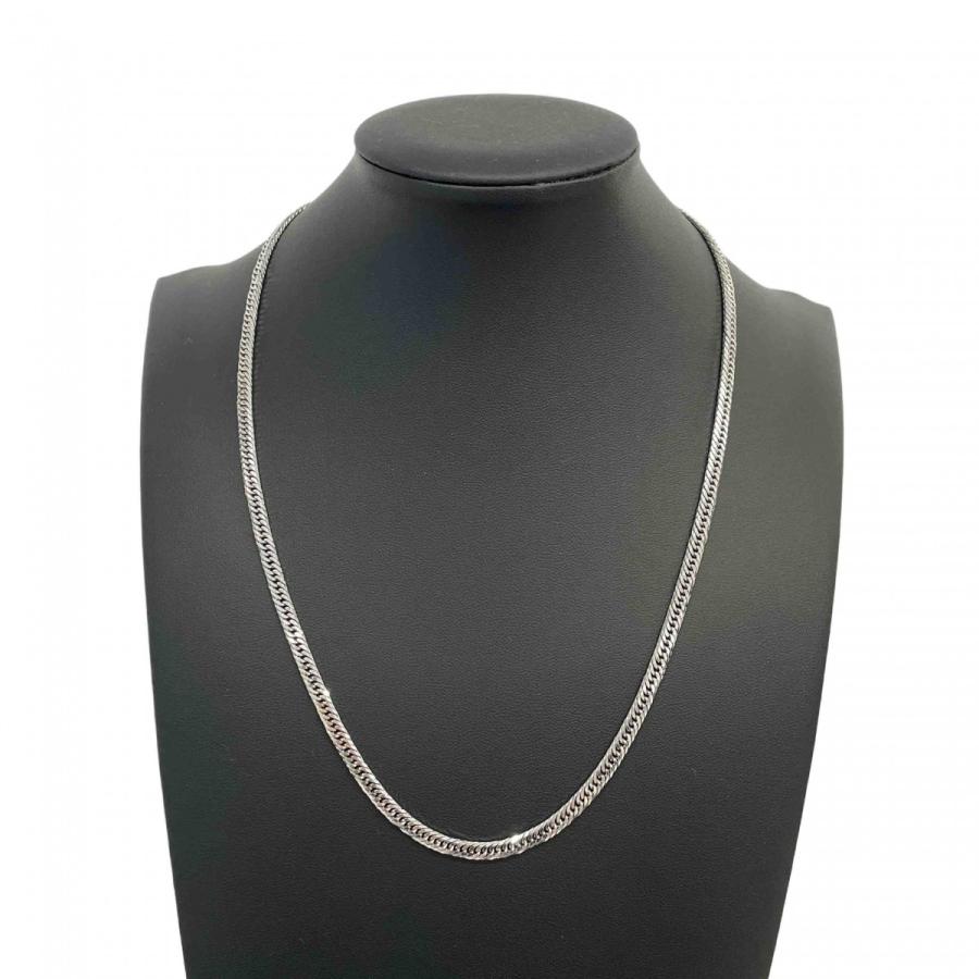 5khd092】喜平 ネックレス Pt850 プラチナ 8面 トリプル 51.4cm 30g