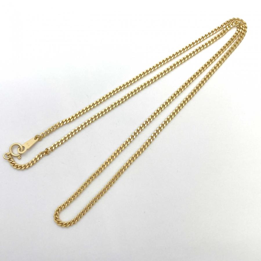 5khd143】喜平 ネックレス K18 ゴールド 2面 シングル 50.4cm 10.2g  