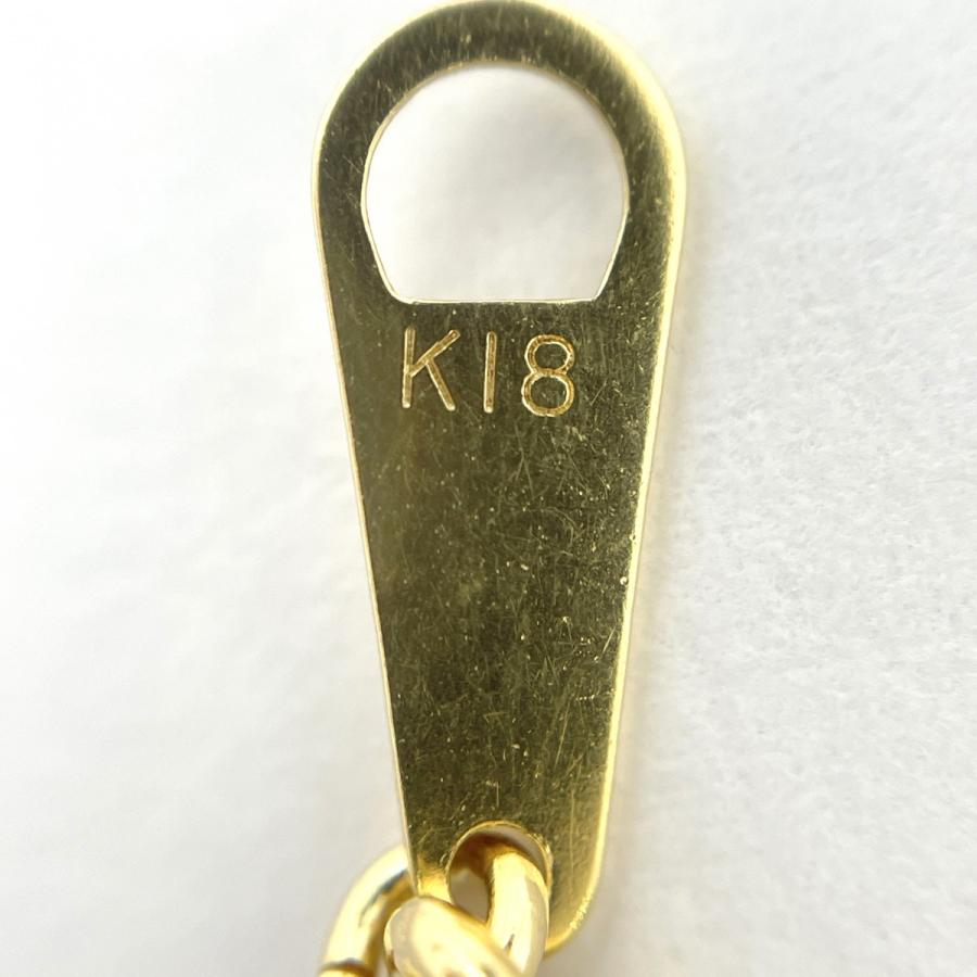 5khd154】喜平 ネックレス K18 ゴールド 2面 シングル 40.5cm 5khd154】喜平 ネックレス K18 ゴールド 2面 シングル 40.5cm