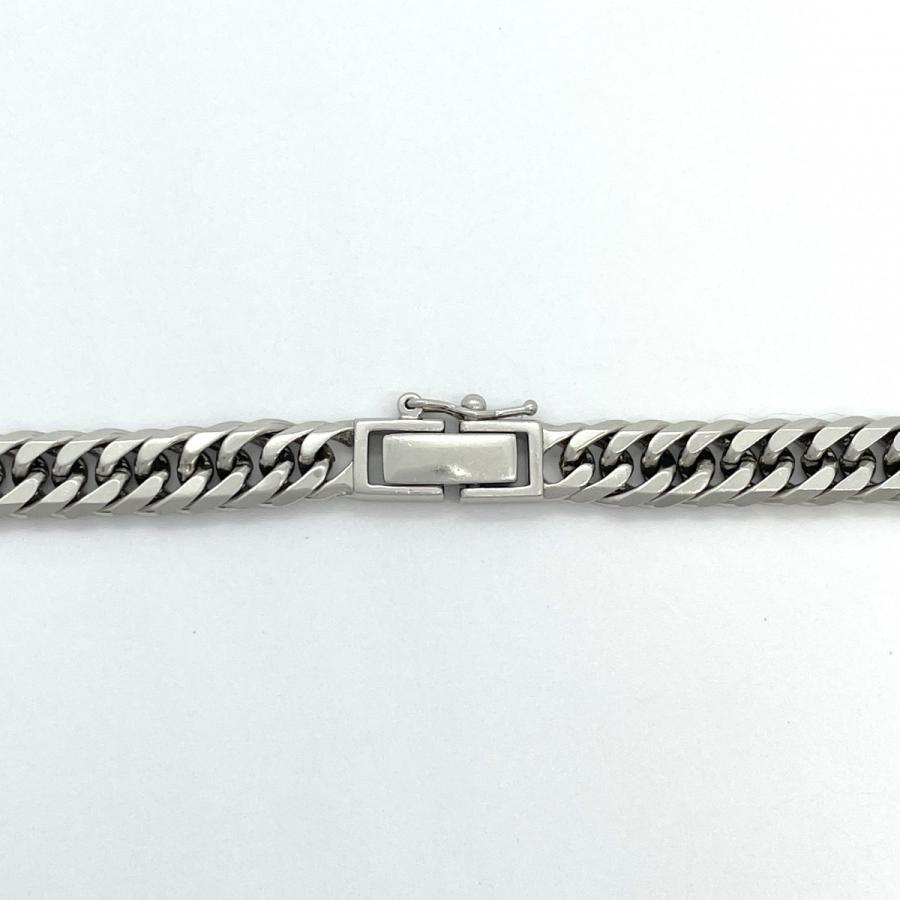 5khd162】喜平 ネックレス Pt850 プラチナ 6面 ダブル 60.6cm 5khd162】喜平 ネックレス Pt850 プラチナ 6面 ダブル 60.6cm