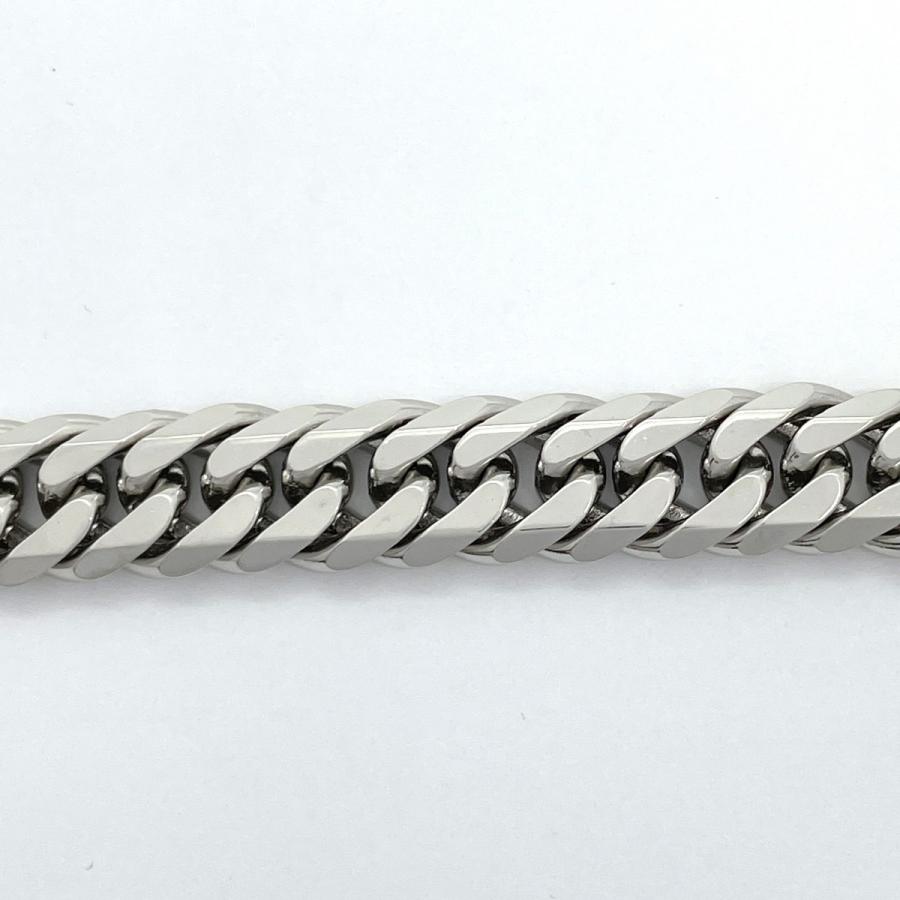 5khd164】喜平 ブレスレット Pt850 プラチナ 6面 ダブル 20.6cm 5khd164】喜平 ブレスレット Pt850 プラチナ 6面 ダブル 20.6cm
