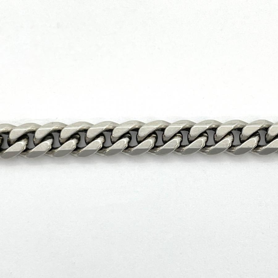 5khd231】喜平 ネックレス Pt850 プラチナ 6面 シングル 52.5cm 51.5g  