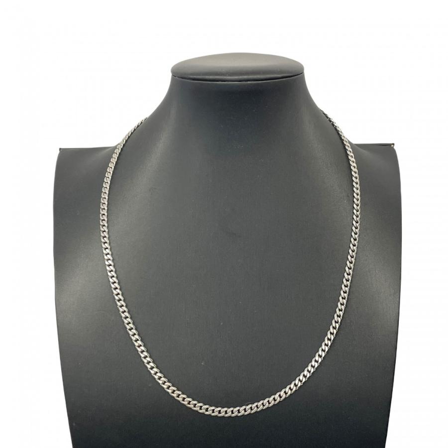 5khd231】喜平 ネックレス Pt850 プラチナ 6面 シングル 52.5cm 51.5g  