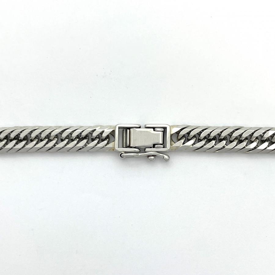 5khd239】喜平 ネックレス Pt850 プラチナ 8面 トリプル 50.3cm 50.8g  