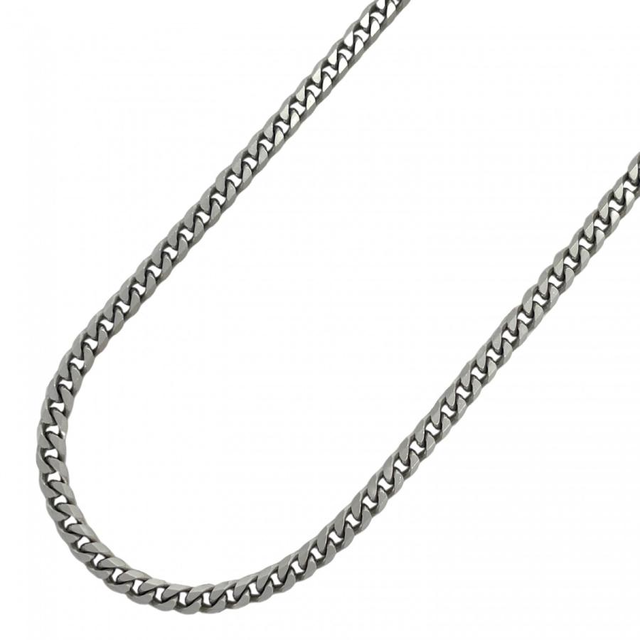 5khe017】喜平 ネックレス Pt850 プラチナ 8面 シングル 41.8cm 30.3g  