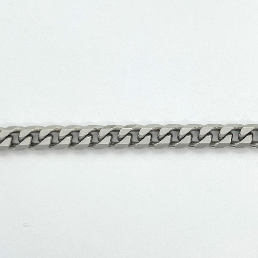 5khe017】喜平 ネックレス Pt850 プラチナ 8面 シングル 41.8cm 30.3g  