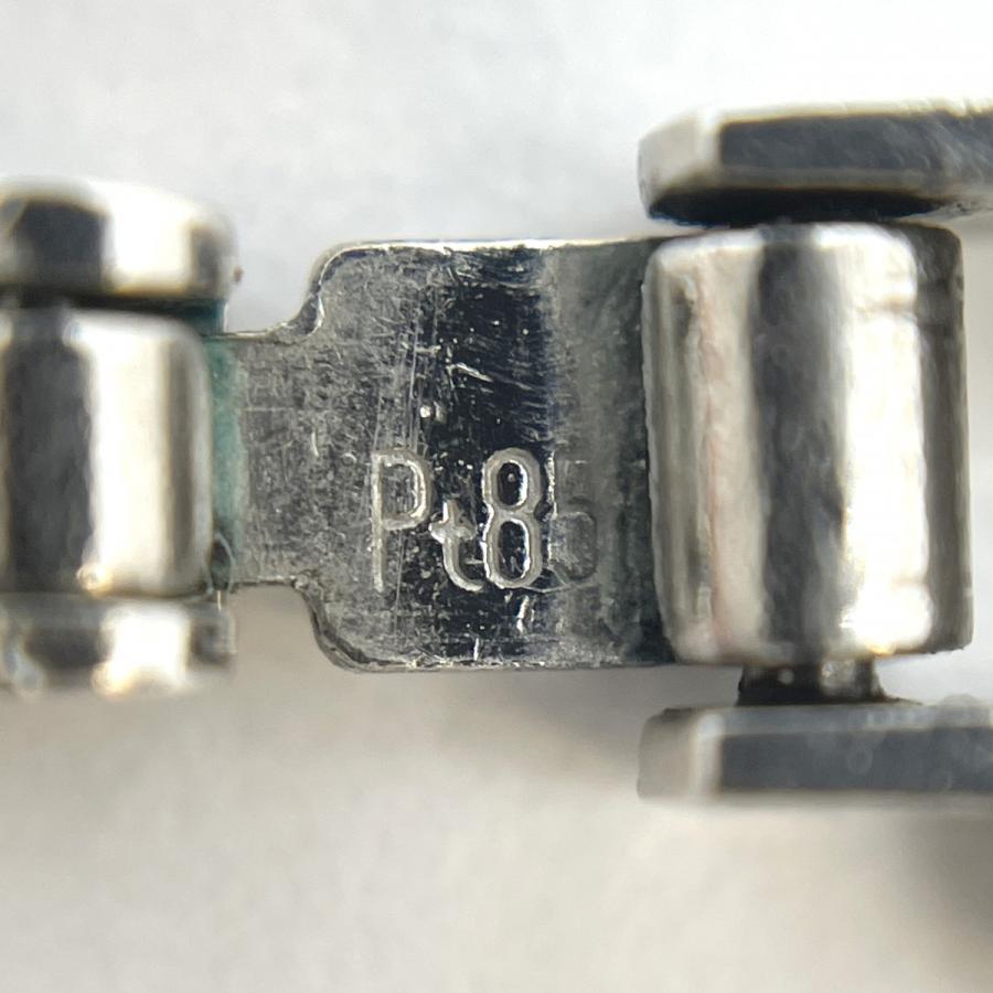 5khe017】喜平 ネックレス Pt850 プラチナ 8面 シングル 41.8cm 30.3g  