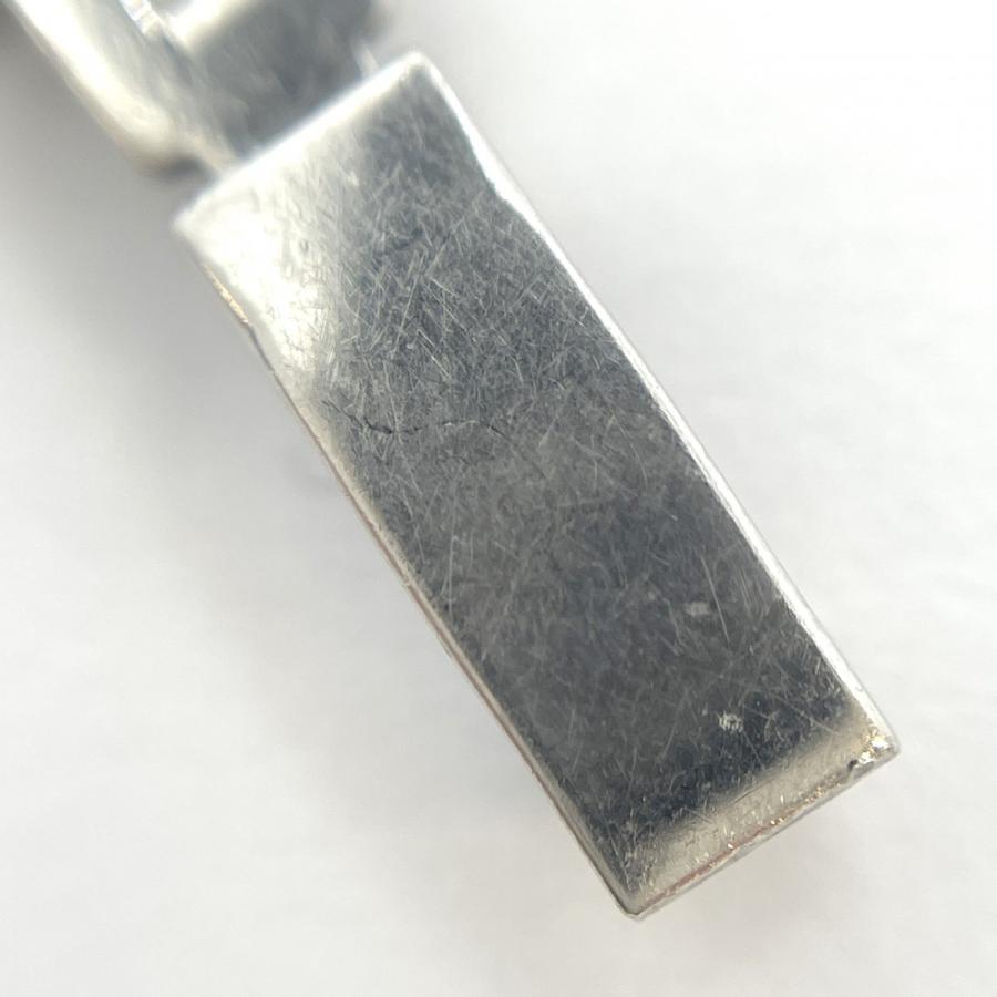 5khe061】喜平 ブレスレット Pt850 プラチナ 6面 ダブル 20.5cm 20.4g  