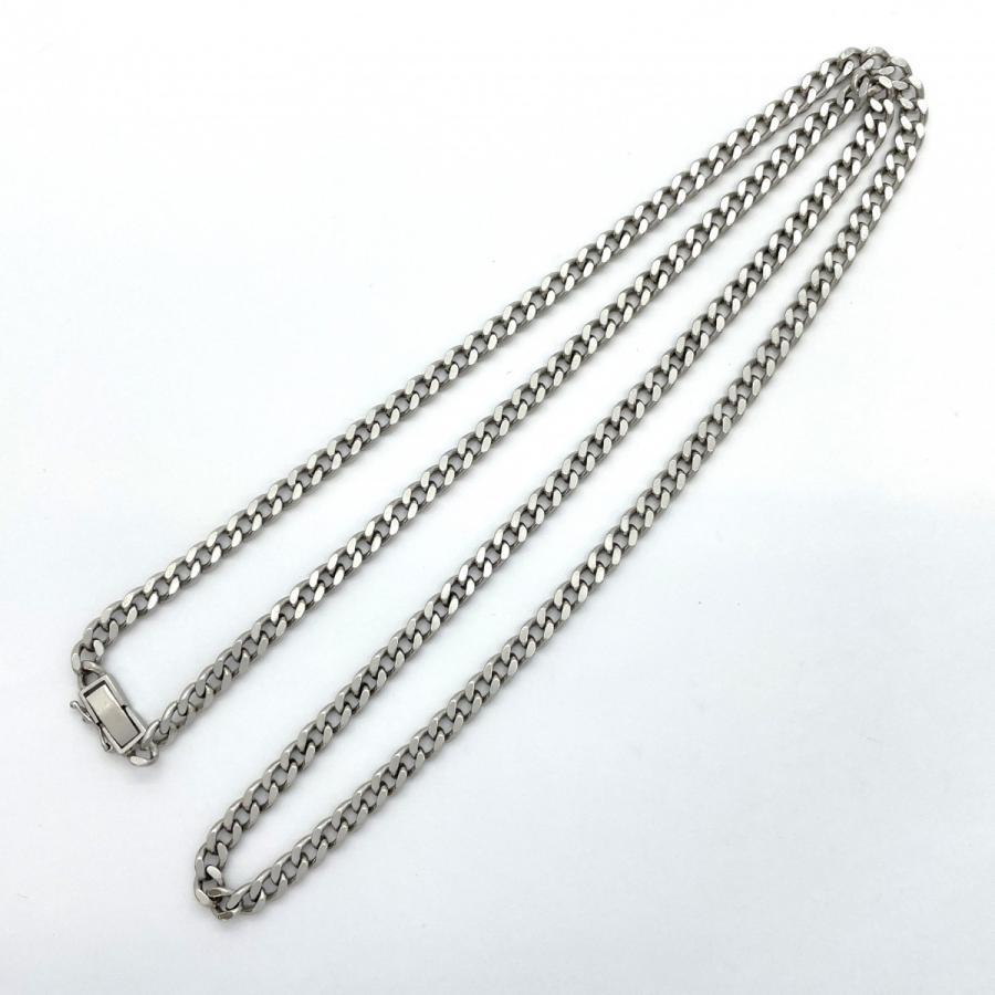 5khe070】喜平 ネックレス Pt850 プラチナ 2面 シングル 68.4cm 58.4g  