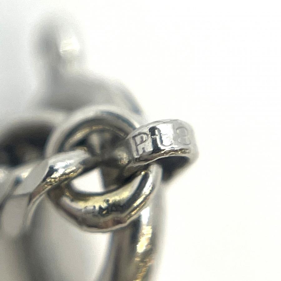 5khe072】喜平 ネックレス Pt850 プラチナ 6面 ダブル 50.7cm 15.6g  