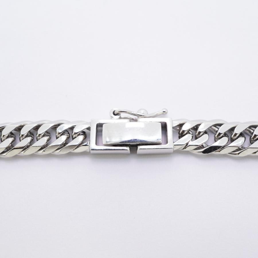5kho033】喜平 ネックレス Pt850 プラチナ 6面 ダブル 50.6cm 50.7g