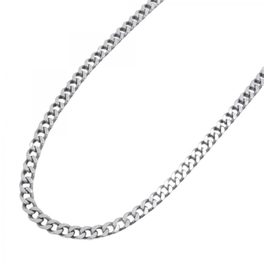 5khp005】喜平 ネックレス Pt850 プラチナ 2面 シングル 65cm 29.9g