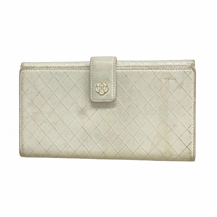 CHANEL 【5ma0053-h】シャネル 長財布 カメリア ビコローレ/銀座限定  