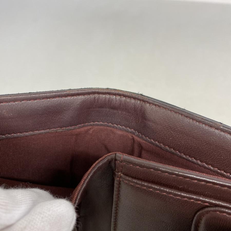 CHANEL 【5ma0772】シャネル 三つ折り長財布 マトラッセ ラムスキン  