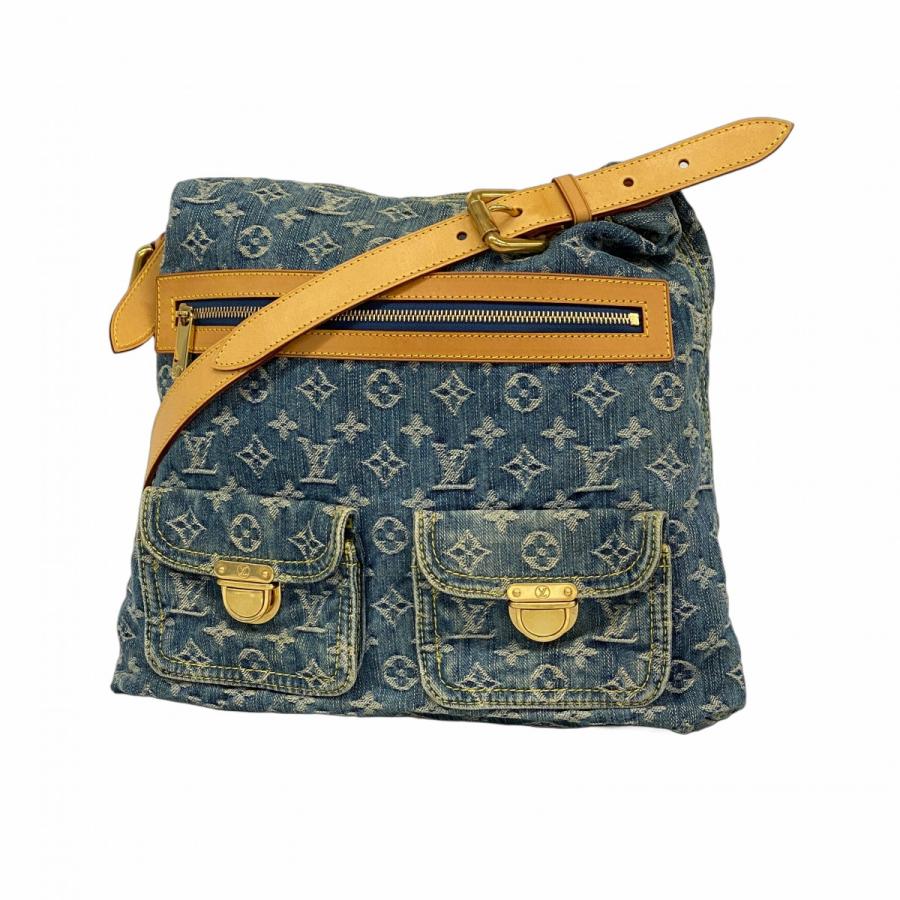 Louis Vuitton デニムショルダーバッグバギーGM