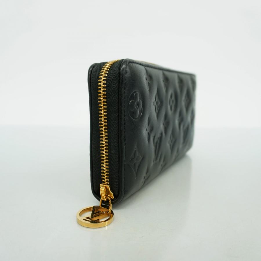 ルイヴィトン ジッピーウォレット クッサン モノグラム ブラック M81510