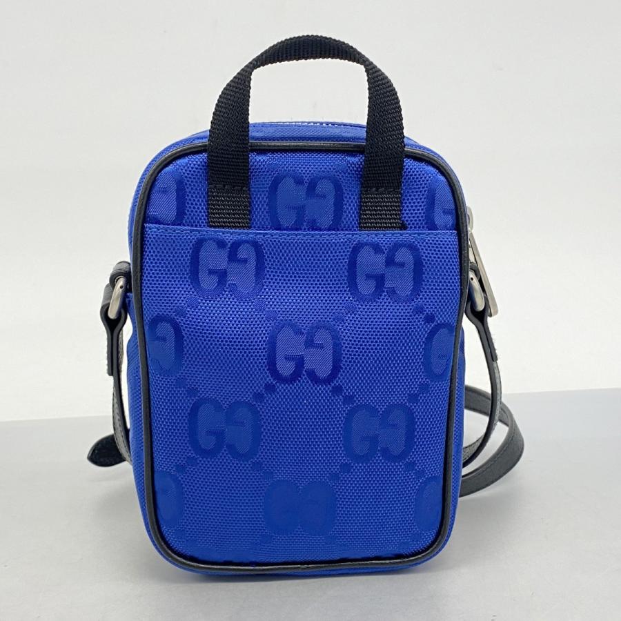 【未使用に近い】GUCCI グッチ Off The Grid ケース 青 未使用に近い】GUCCI グッチ Off The Grid ケース 青 GUCCI グッチ Off