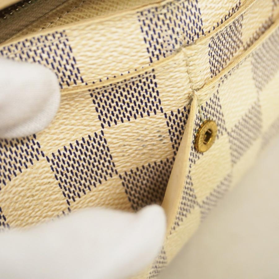 【美品】ルイヴィトン ポルトフォイユサラ 長財布 ダミエアズール CA2141 美品】ルイヴィトン ポルトフォイユサラ 長財布 ダミエアズール