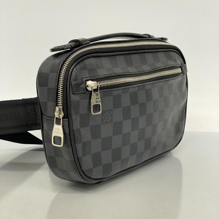 Louis Vuitton ダミエ　アンブレール ルイヴィトングラフィット アンブレール 14137 黒/グレー メンズ