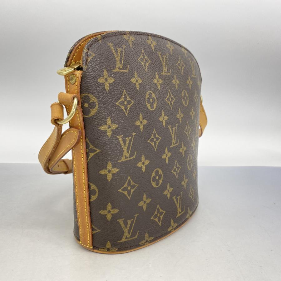 Louis Vuitton ショルダーバッグ ダークブラウン　モノグラム　美品 LOUIS VUITTON 極 美品 ルイヴィトン アマゾン モノグラム ロゴ