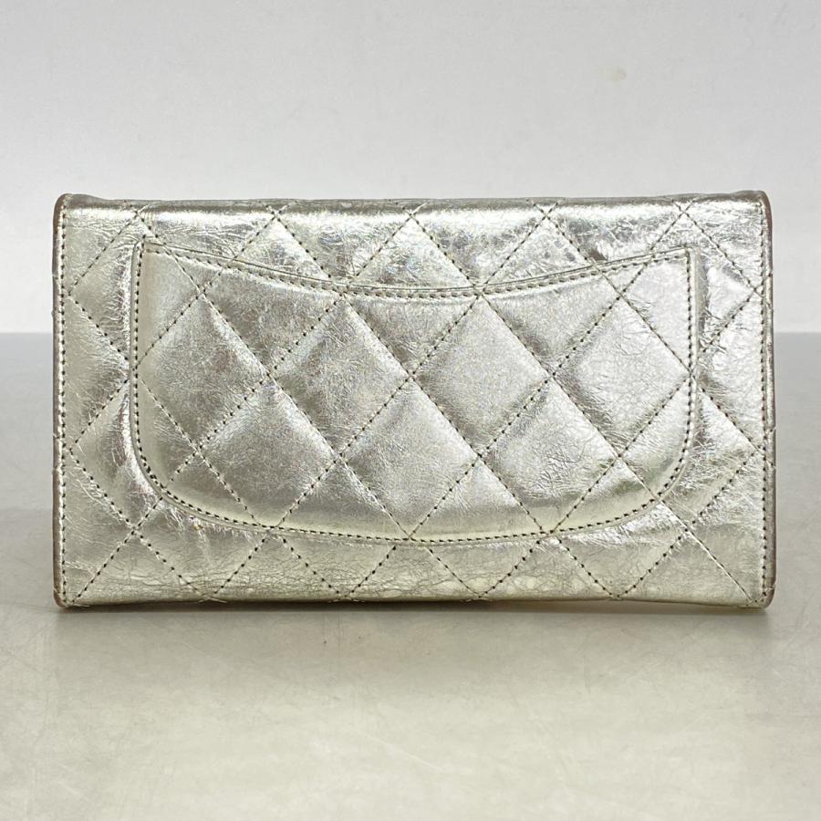 CHANEL 【5mc3283】シャネル 三つ折り長財布 2.55/マトラッセ