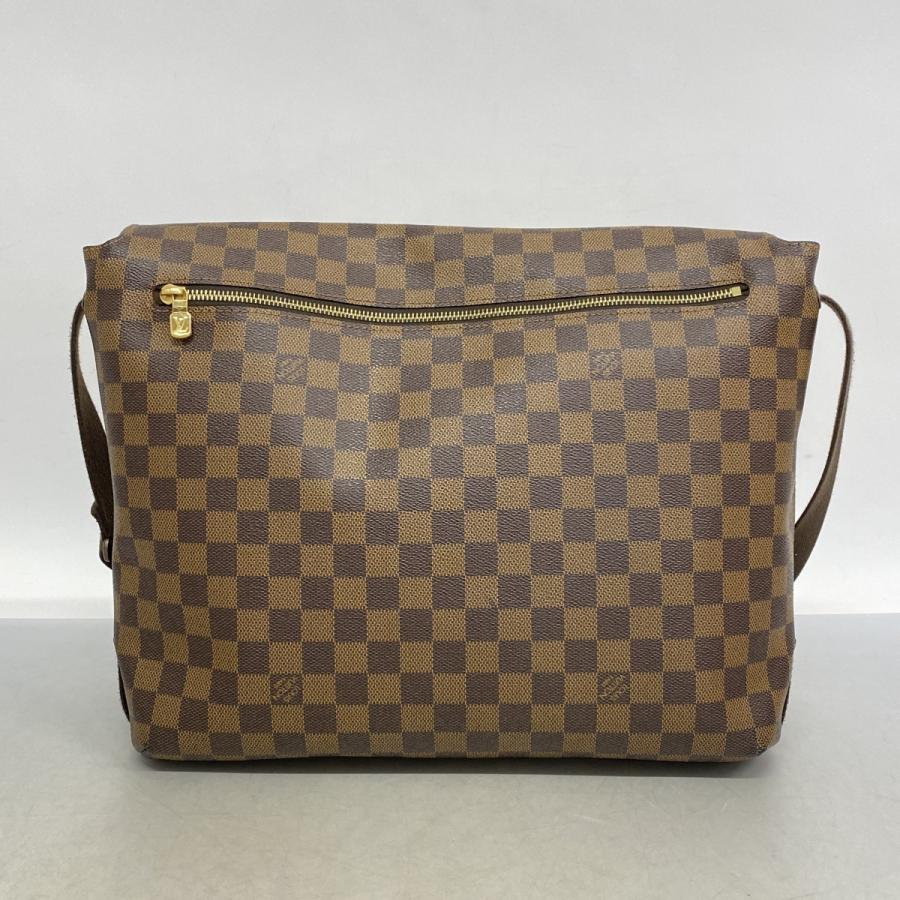 LOUIS VUITTON ダミエ・エベヌ ブルックリン MM ショルダーバッグ ルイ