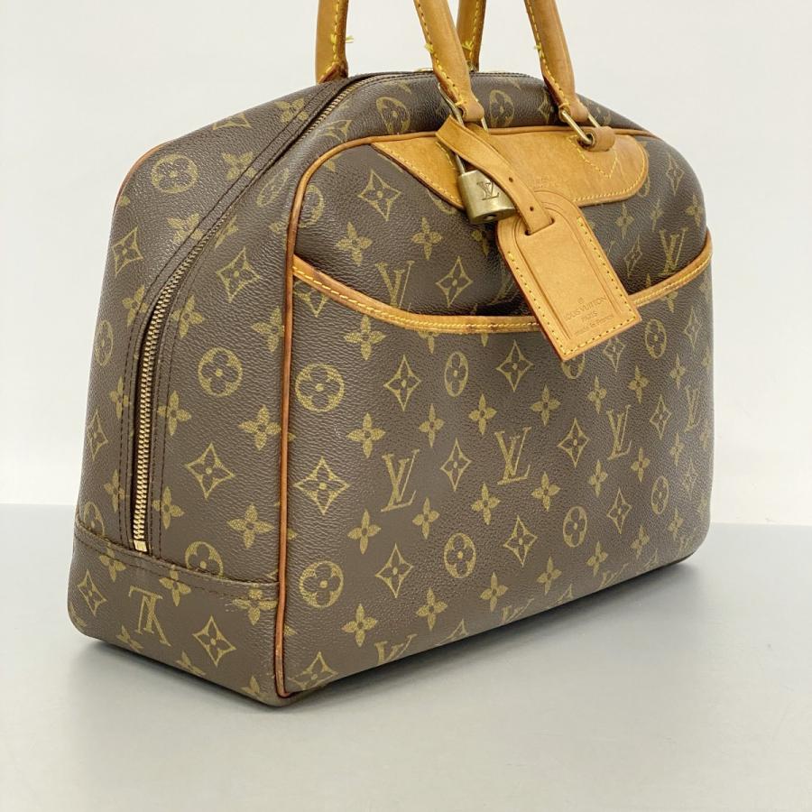 良品 LOUIS VUITTON モノグラム ハンドバッグ ボストン ドーヴィル