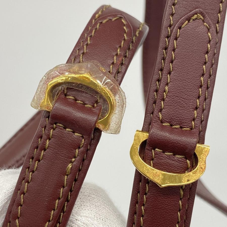 Cartier 【5ob0673】カルティエ ショルダーバッグ マスト レザー