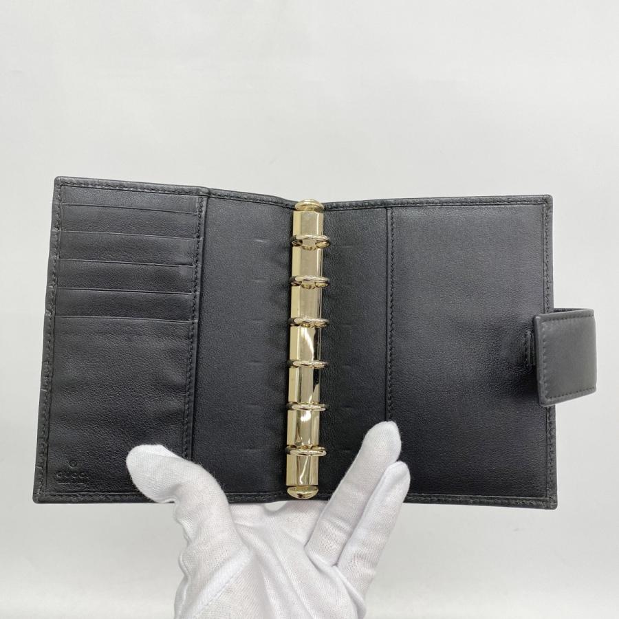 GUCCI 【5oc1412】グッチ 手帳カバー グッチシマ 115240 レザー  