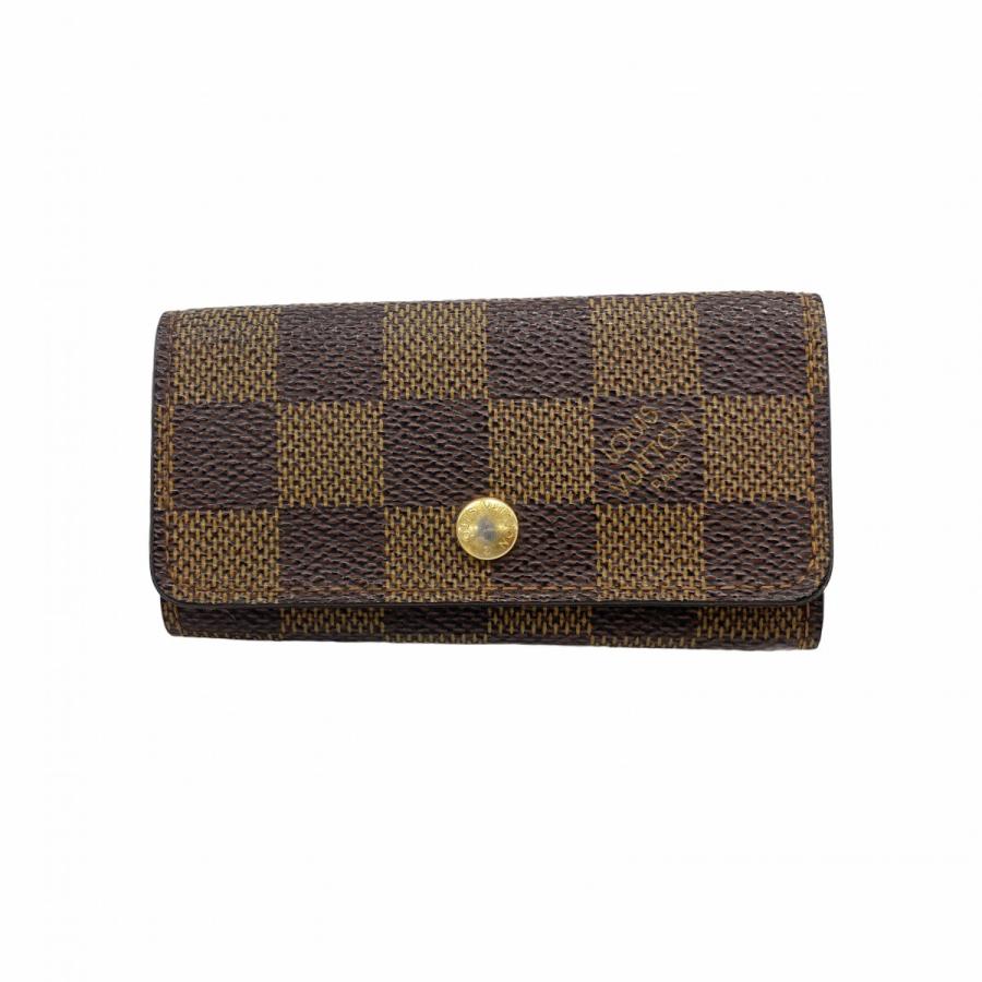 新品未使用　ルイヴィトン　キーケース　ダミエ　エベヌ　ミュルティクレ　正規品 LOUIS VUITTON 【5oc1957】ルイヴィトン キーケース ダミエ