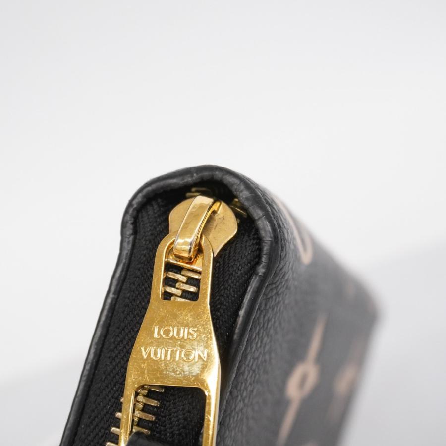 【未使用級】ルイヴィトン モノグラム 長財布 ジッピーウォレット アンプラント ルイヴィトン モノグラム 長財布黒美品