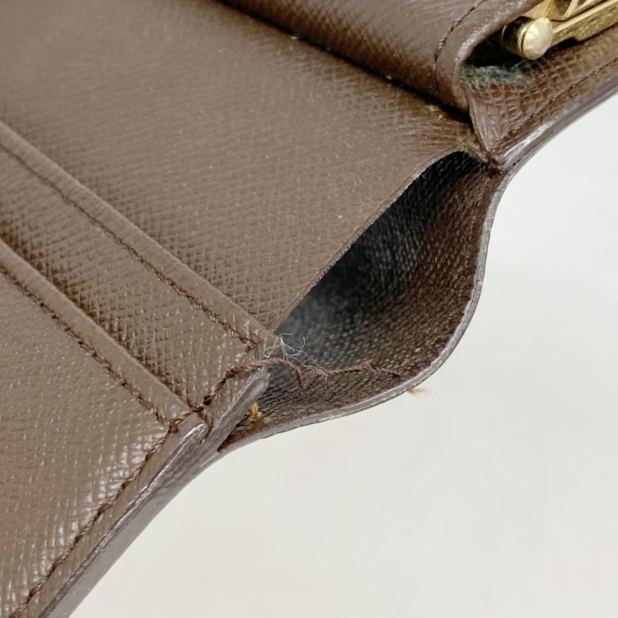 LOUIS VUITTON 【5od3076】ルイヴィトン 財布 ダミエ ポルトモネビエ