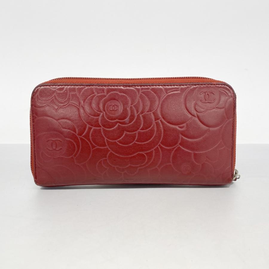 CHANEL（シャネル） ☆最終価格【5od4184】シャネル 長財布 カメリア