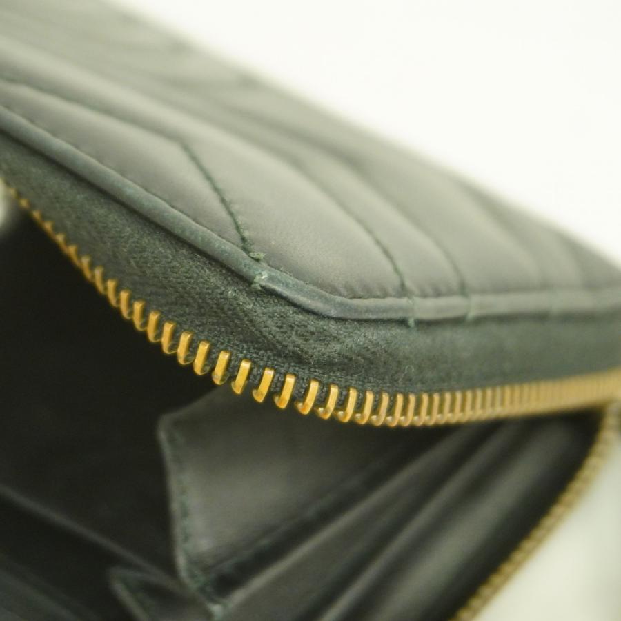 GUCCI 【5od4516】グッチ 長財布 GGマーモント 443123 レザー ブラック