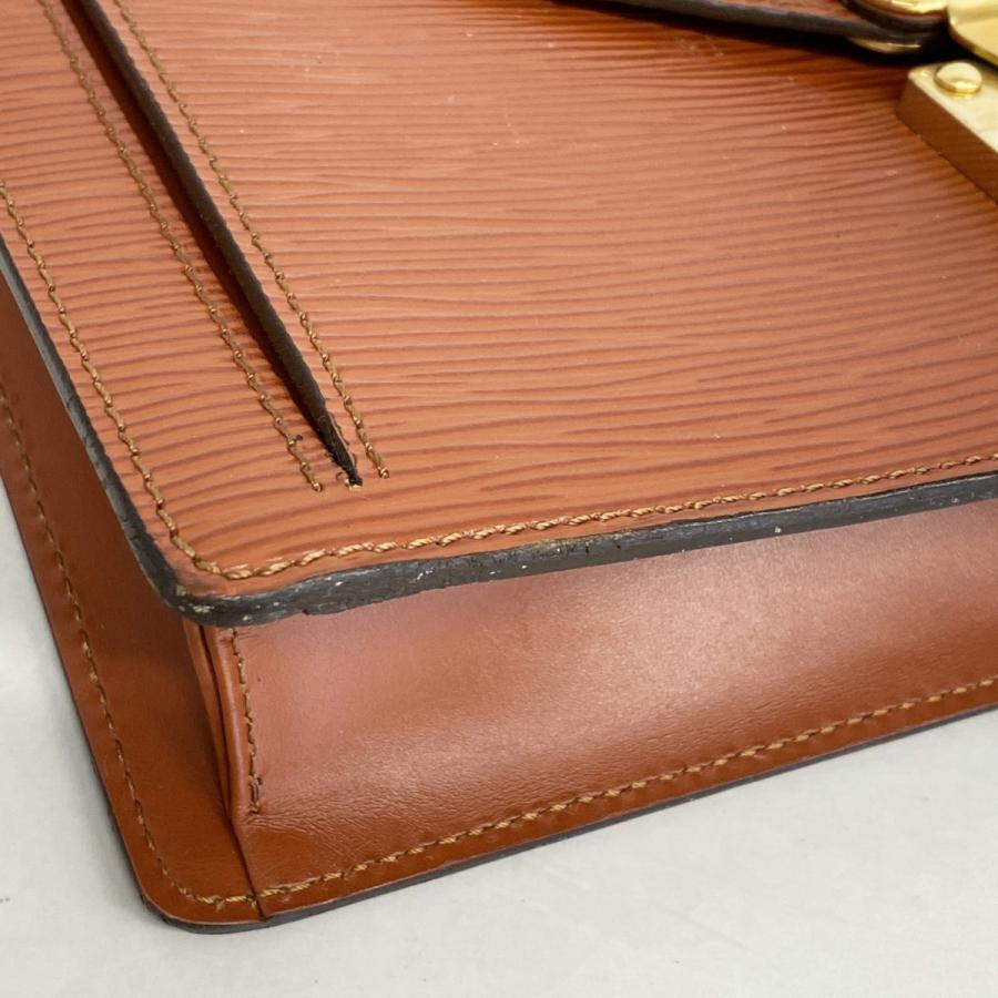 ★SALE【5od4580】ルイヴィトン クラッチバッグ エピ ポシェットセリエドラゴンヌ M52613 ケニアブラウン【中古】メンズ LOUIS VUITTON（ルイ・ヴィトン） ☆SALE【5od4580】ルイヴィトン