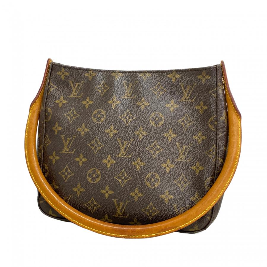 ★最終価格【5od4730】ルイヴィトン ショルダーバッグ モノグラム ルーピングMM M51146 ブラウン【中古】レディース LOUIS VUITTON（ルイ・ヴィトン） ☆最終価格【5od4730】ルイヴィトン