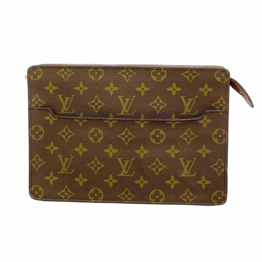 ★SALE【5oe5115】ルイヴィトン クラッチバッグ モノグラム ポシェットオム M51795 ブラウン【中古】メンズ LOUIS VUITTON（ルイ・ヴィトン） ☆SALE【5oe5115】ルイヴィトン