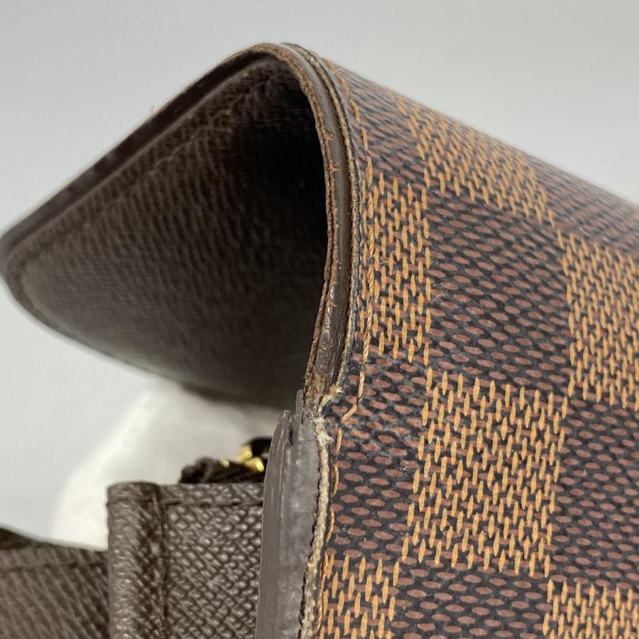 美品✨ルイヴィトン ダミエ エベヌ ポルトフォイユ インターナショナル　長財布 ルイヴィトン 財布 レディース LOUIS VUITTON 財布 長財布 レディース