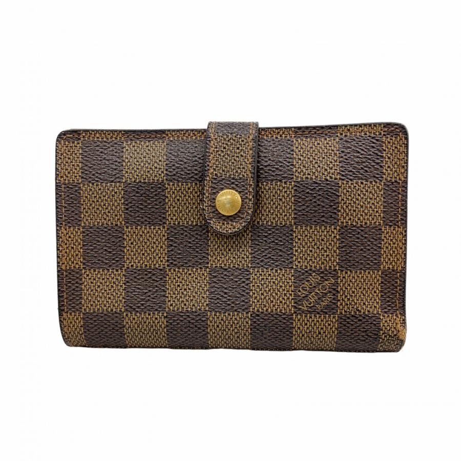 【5pa1363】ルイヴィトン 財布 ダミエ ポルトフォイユヴィエノワ  N61664 エベヌ【中古】レディース LOUIS VUITTON（ルイ・ヴィトン） 【5pa1363】ルイヴィトン 財布