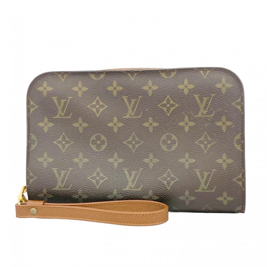 【5pb1513】ルイヴィトン クラッチバッグ モノグラム オルセー M51790 ブラウン【中古】メンズ LOUIS VUITTON（ルイ・ヴィトン） ☆SALE【5pb1513】ルイヴィトン
