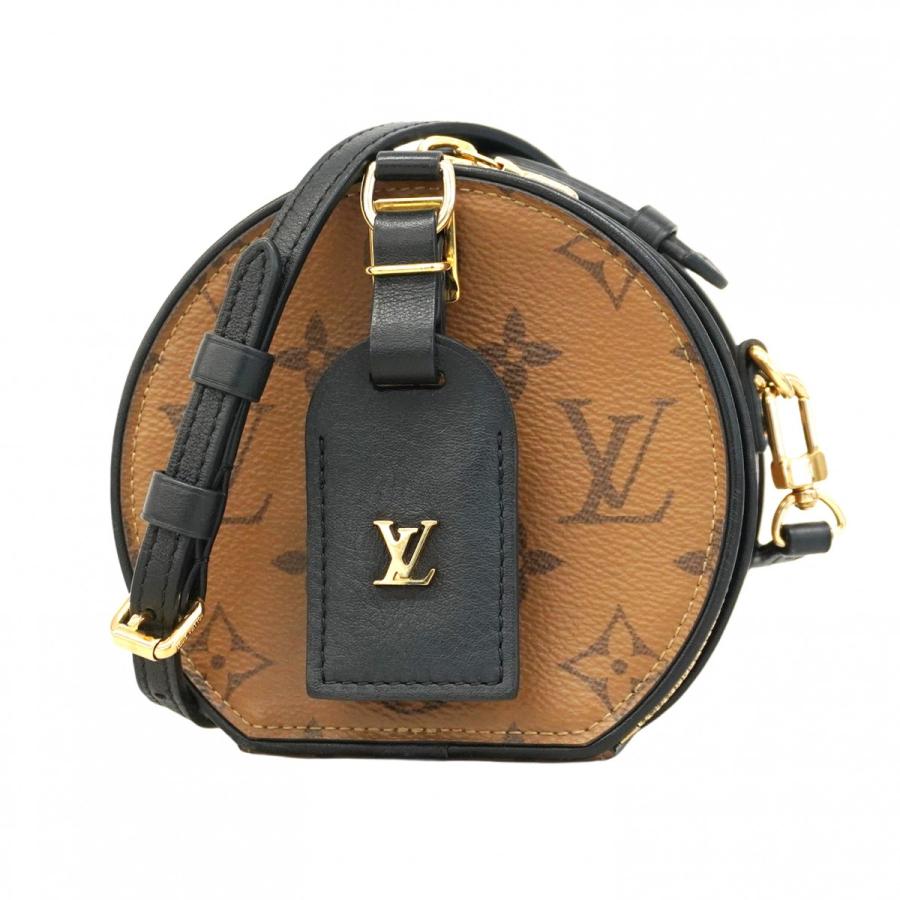 【5pb1586-h】ルイヴィトン ハンドバッグ モノグラム・リバース ミニ ボワット シャポー M68276 ブラウン 2wayバッグ【中古】レディース LOUIS VUITTON（ルイ・ヴィトン） ☆最終価格【5pb1586-h】ルイ