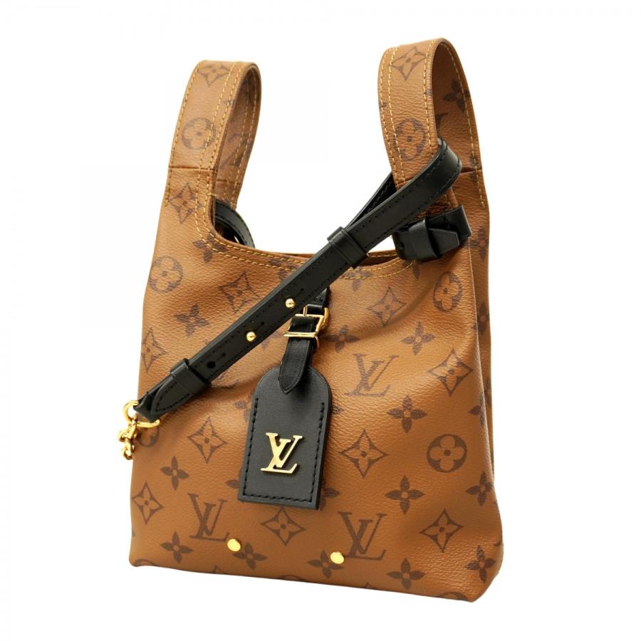 【5pb1600-h】ルイヴィトン ハンドバッグ モノグラム・リバース アトランティスBB M46816 ブラウン 2wayバッグ【中古】レディース LOUIS VUITTON（ルイ・ヴィトン） 【5pb1600-h】ルイヴィトン