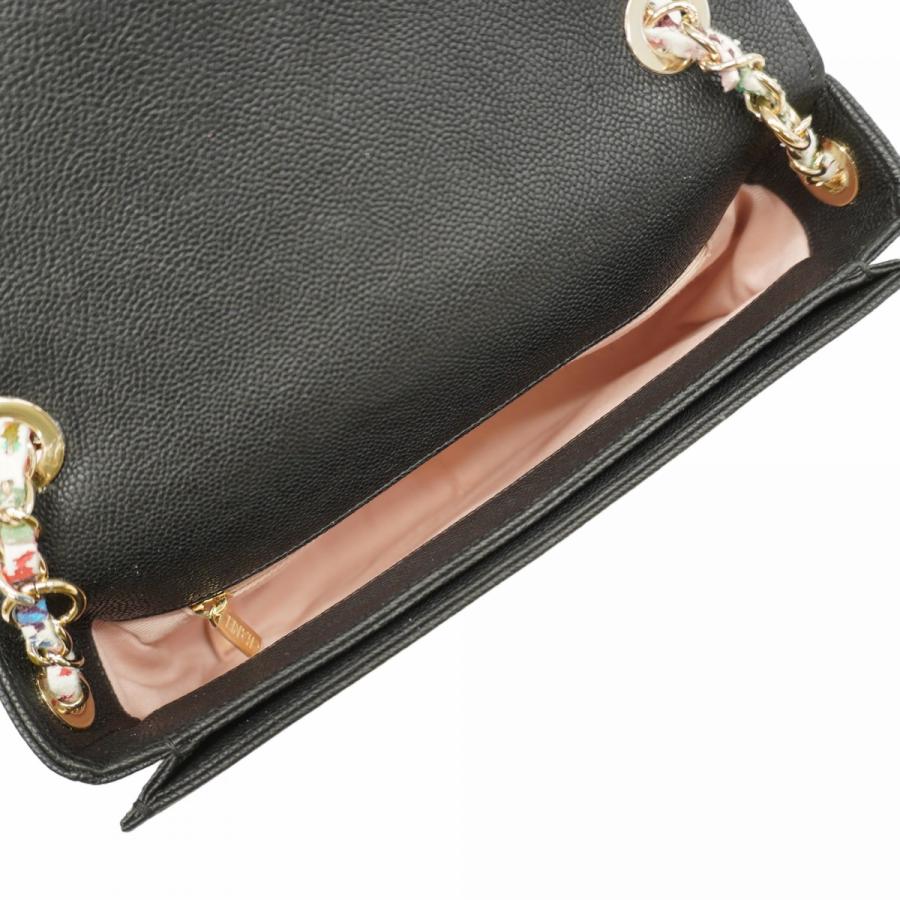 【5pb1977-h】シャネル ハンドバッグ マトラッセ チェーンショルダー キャビアスキン ブラック ゴールド金具 2wayバッグ【中古】レディース CHANEL（シャネル） ☆最終価格☆SALE【5pb1977-h】シャネル