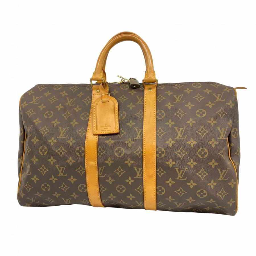 【5pb2452】ルイヴィトン ボストンバッグ モノグラム キーポル45 M41428 ブラウン【中古】メンズ レディース ユニセックス LOUIS VUITTON（ルイ・ヴィトン） ☆最終価格【5pb2452】ルイヴィトン