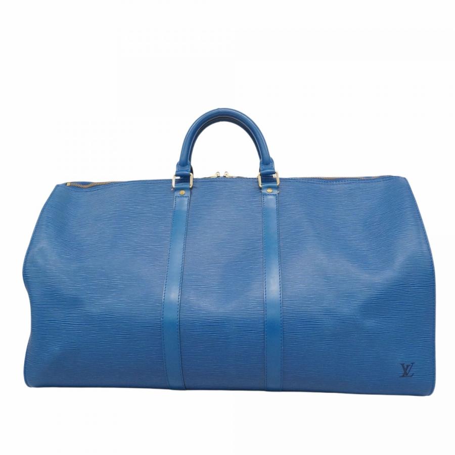 【5pb2480】ルイヴィトン ボストンバッグ エピ キーポル55 M42955 トレドブルー【中古】メンズ レディース ユニセックス LOUIS VUITTON（ルイ・ヴィトン） ☆最終価格【5pb2480】ルイヴィトン