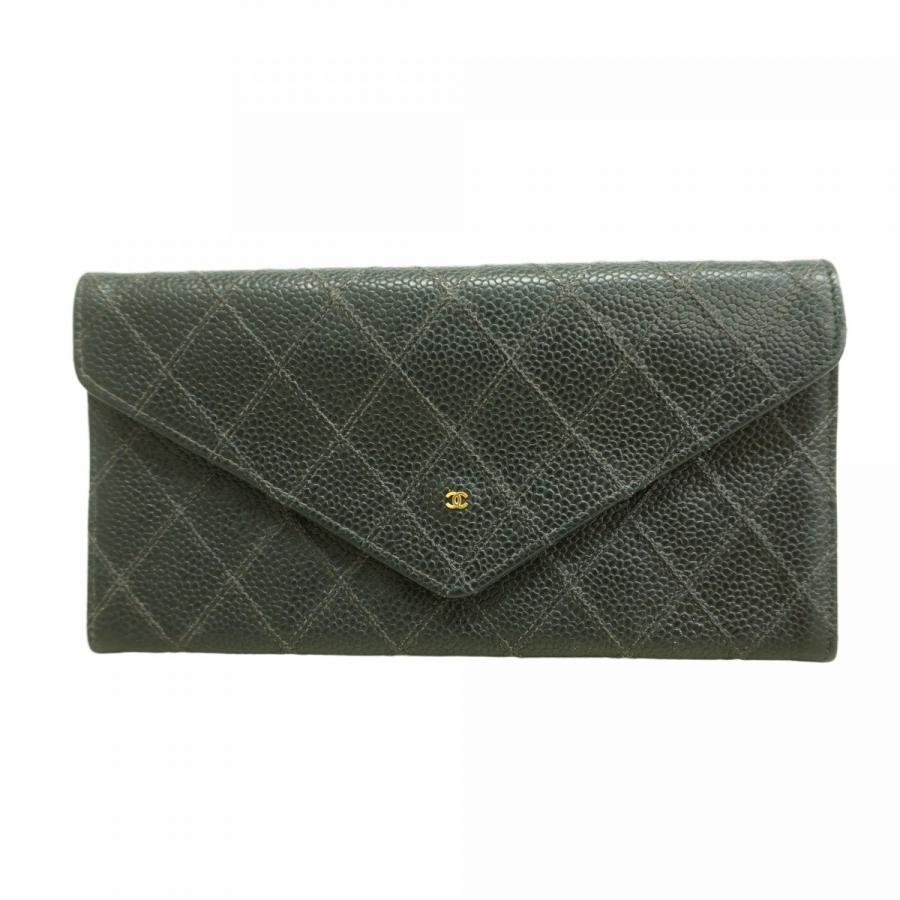 CHANEL（シャネル） 【5pb2699】シャネル 長財布 マトラッセ キャビア