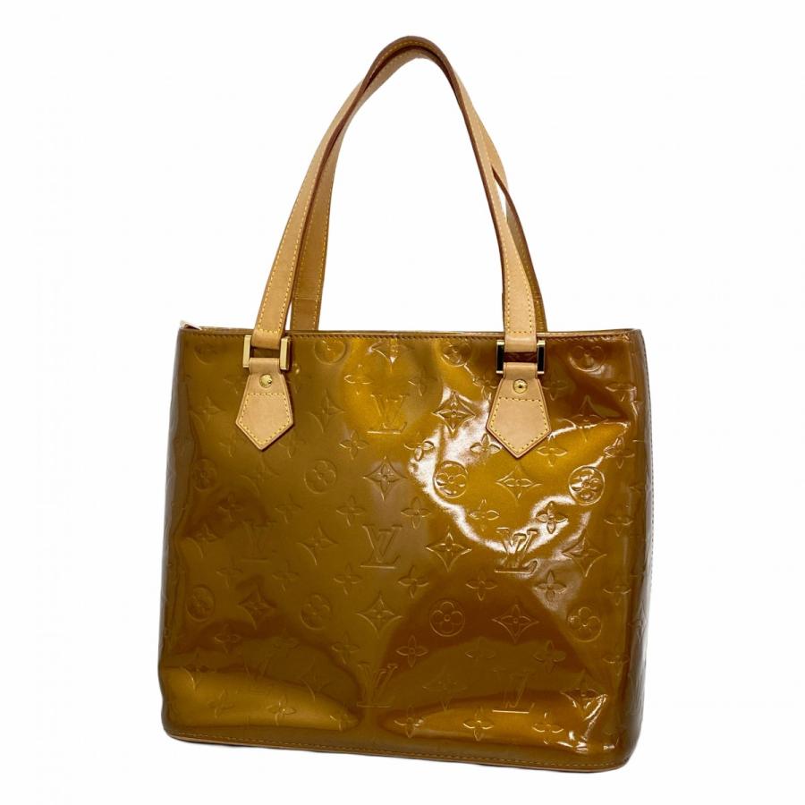 【5pc3092】ルイヴィトン トートバッグ ヴェルニ ヒューストン M91122 ブロンズ【中古】レディース LOUIS VUITTON（ルイ・ヴィトン） ☆最終価格【5pc3092】ルイヴィトン
